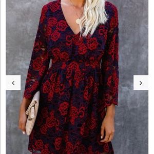 NWOT Vicidolls Brick House Lace Dress